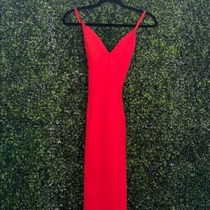 Red Strap Dress